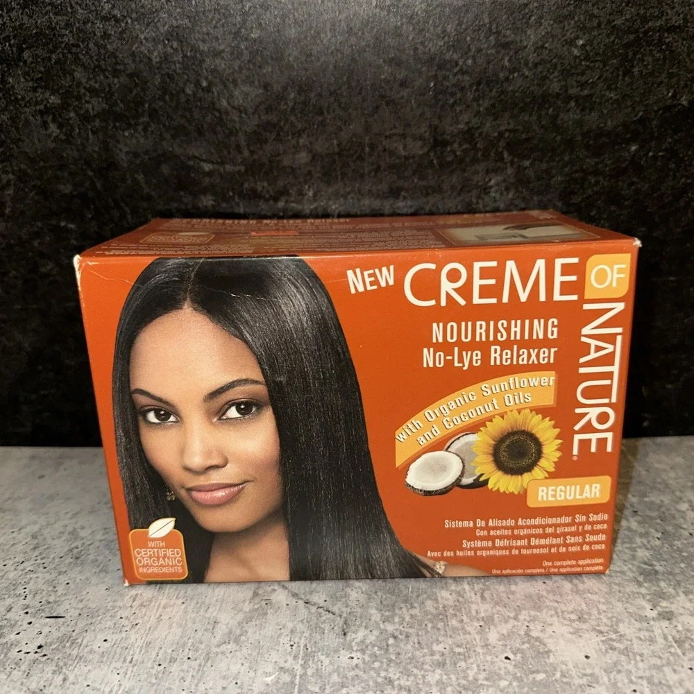 Creme of Nature Organic Sunflower, And Coconut Oils No Lye Relaxer Regular